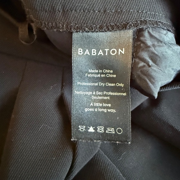 Babaton Black Wrinkle-free Ankle Trouser - Picture 4 of 8